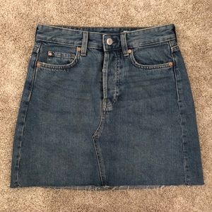 Denim skirt